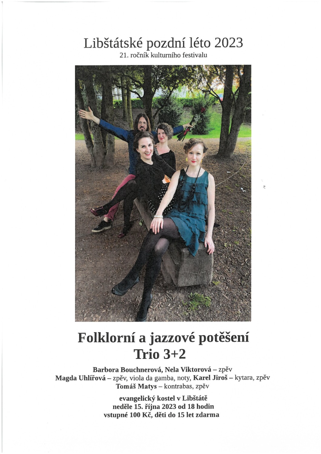 Folklórní a jazzové potěšení Trio 3+2